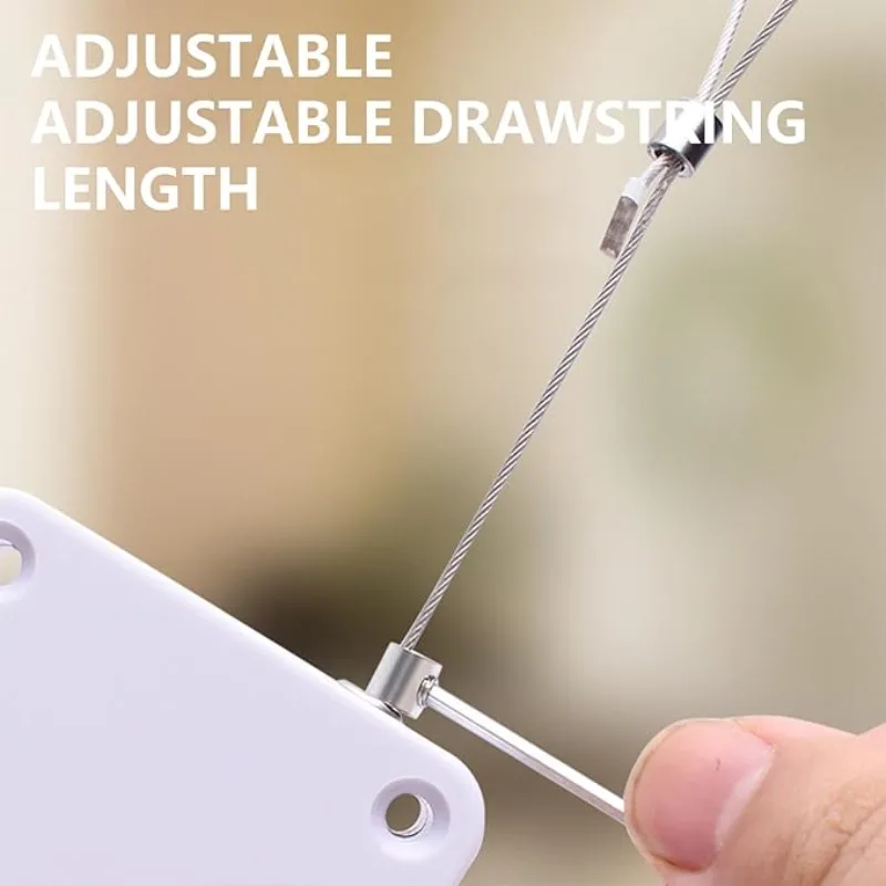 Automatic Pull Cord Door Closer Glass Door Sliding Door Closing Artifact Household Punch-free Simple Buffer Belt Door Closer Qui image 3