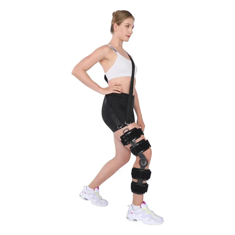 TJ-KM018 Gym Support Pad with Side Stabilizers Knee Brace for Rehabilitation and Protection