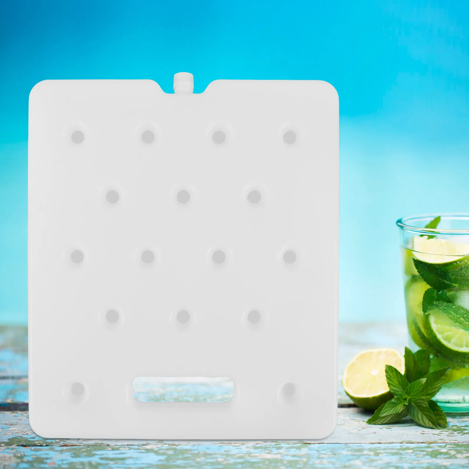 

Crystal Box Coolers Blocks Case Reusable Freezer Container Portable Large Capacity Shipping Packs Refreezable Cooler