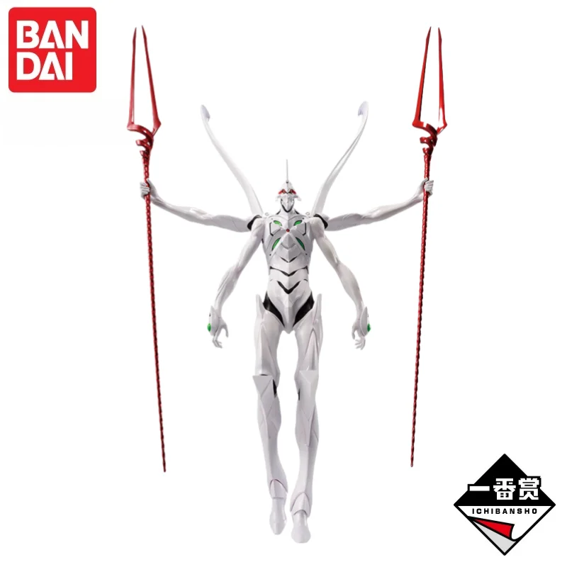 In Stock Bandai Original Neon Genesis Evangelion EVA Shikinami Asuka Rangure Ayanami Rei Figure Garage Collectible Ornaments view 6