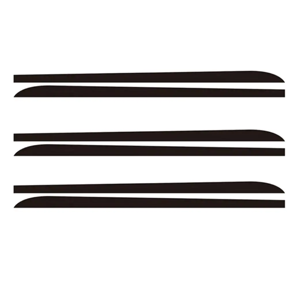 Set of 2 2.15M Sport Performance Carbon Fiber Side Skirt Decal Stripe Sticker for BMW 1 3 4 5 6 Series F30 F35 F31