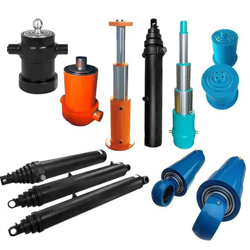 

Telescopic Hydraulic Cylinder Single-acting, Double Acting Piston Cylinder, Plunger Cylinder Manufacturer Customization