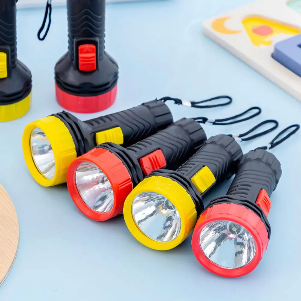 

6 шт. детских фонариков, миниатюрные светодиодные пластиковые фонарики, легкие, суперяркие, для использования на улице, дома, в экстренных случаях, ночного использования