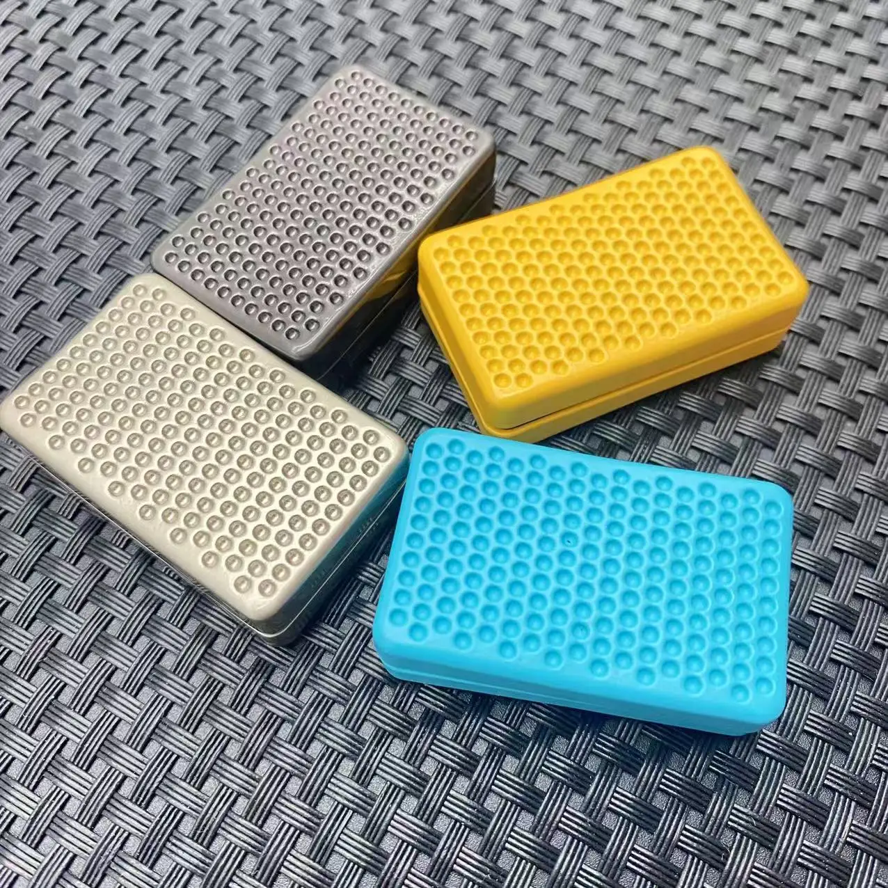 Curseur de poussée magnétique Fidget EDC, Spinner à main, jouet Fidget, curseur de mouvement illimité, gyroscope du bout des doigts en métal, Anti-décompression, jouet tdah