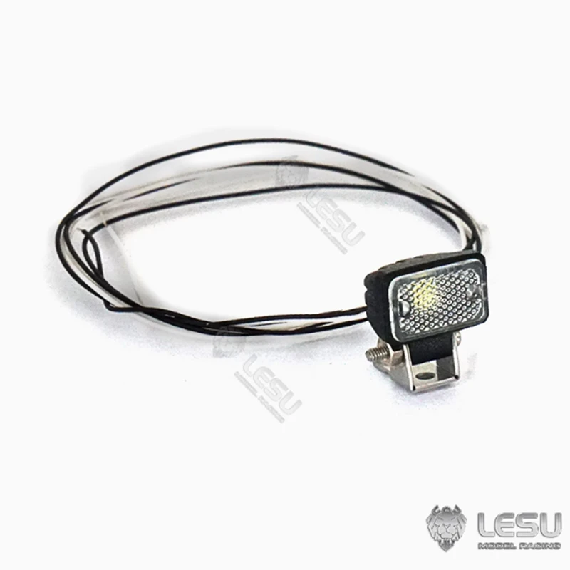 

LESU RC Truck Accessories LED Spot Light Spolight Upgraded Part For DIY 1/14 RC Excavator Tractor Dumper Tipper Truck Model