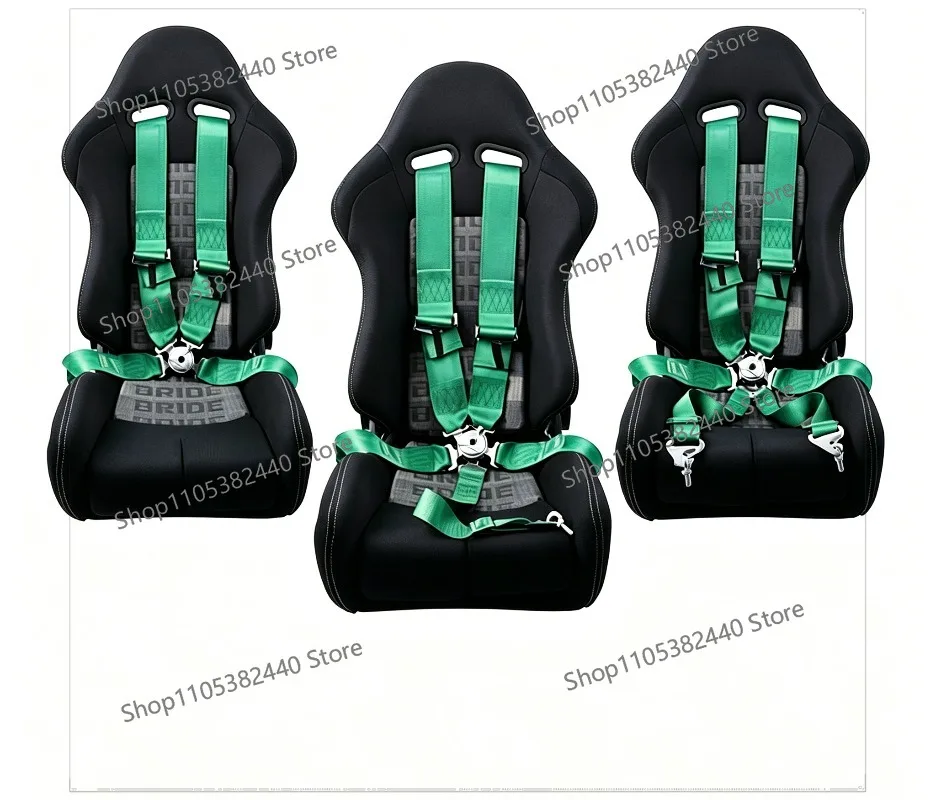 Suitable for TAKATA racing seat belt car modification quick release 3 inch four/five point gaming seat belt