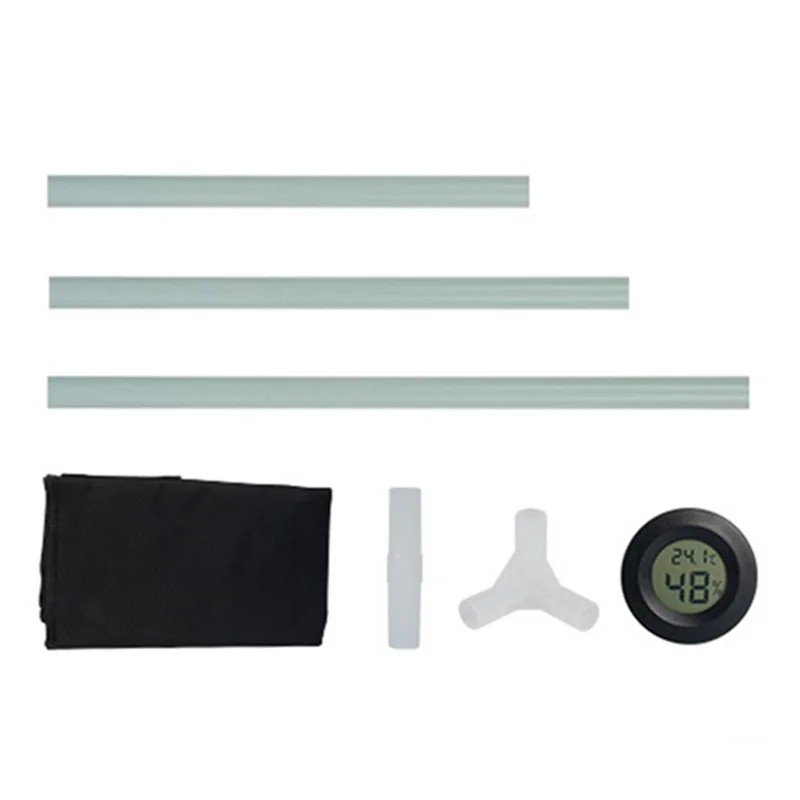 

New--For Bambu Lab A1 3D Printer Enclosed Exhaust Hood Kit With High-Power Fan Reduces Noise For Quiet Operation