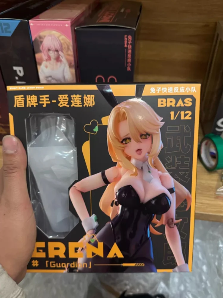 

In Stock Originate Sushing Pink ERENA Bunny Girl Model Toys 1/12 BUNNY RAPID ACTION SQUAD BRAS series Beautiful Girl Guardian