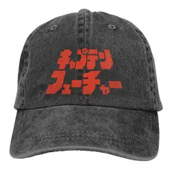 Summer Cap Sun Visor Kyaputen Fyucha Hip Hop Caps Captain Future Futuremen Anime Cowboy Hat Peaked Hats
