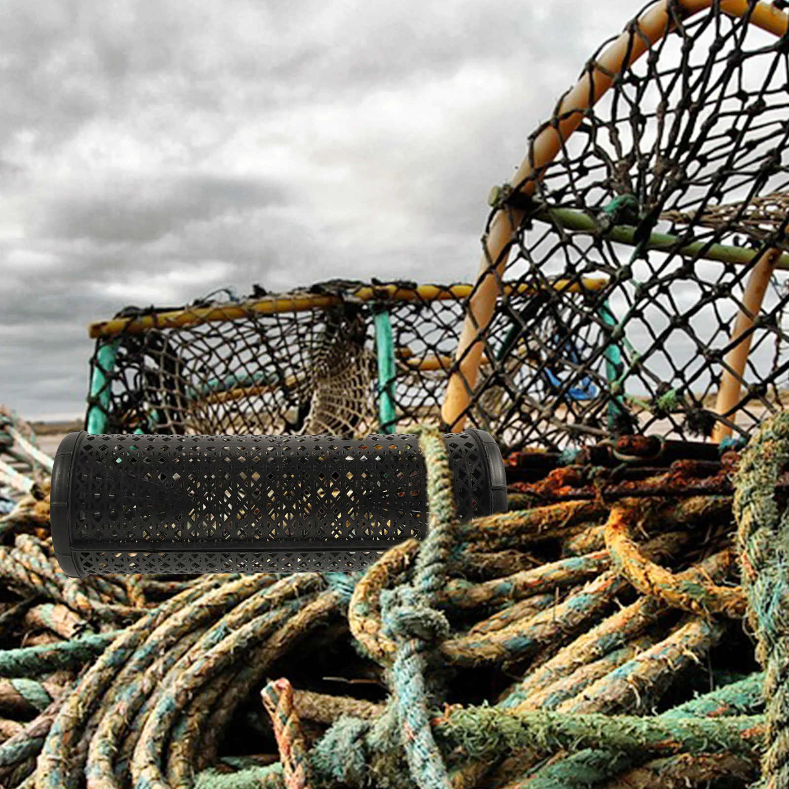 

Minnow Trap for Bait Fish Portable Fishing Trap Cage Reusable Crayfish Crab Shrimp Net Lightweight Loach Fishing Pot