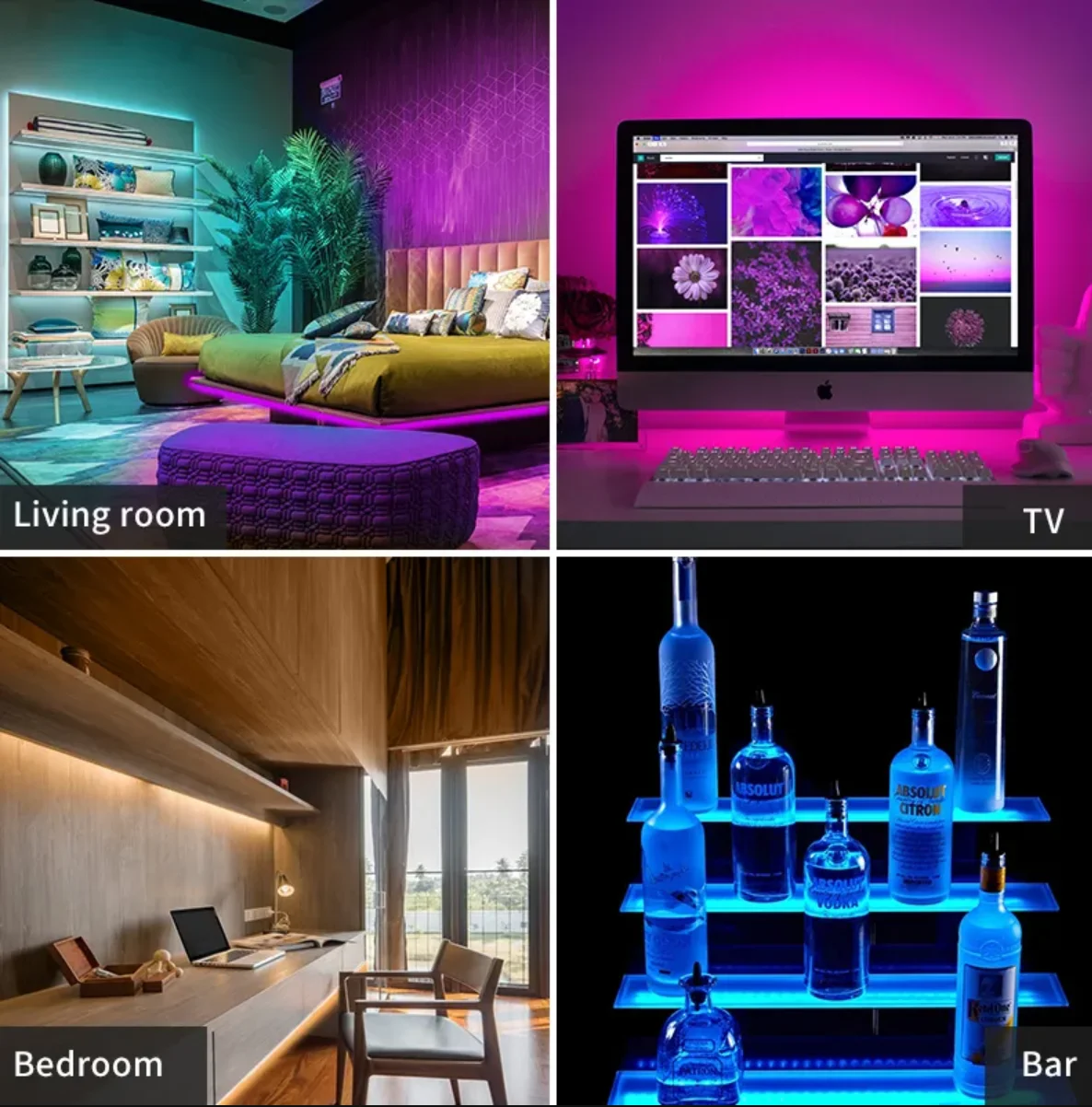 Smart Zigbee Usb Led Lights Tuya Rgb Led Strip Dc 5V 5050 Led Strip Tv Terug Verlichting Decor Voice App Werk Met Alexa Google Home