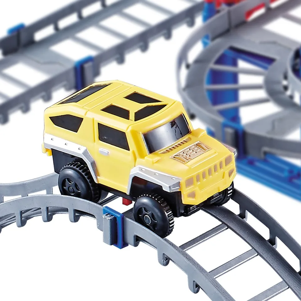 Cube Track Fusion – Set Train Électrique Klick Rail Avec Lévitation – Pour Enfants