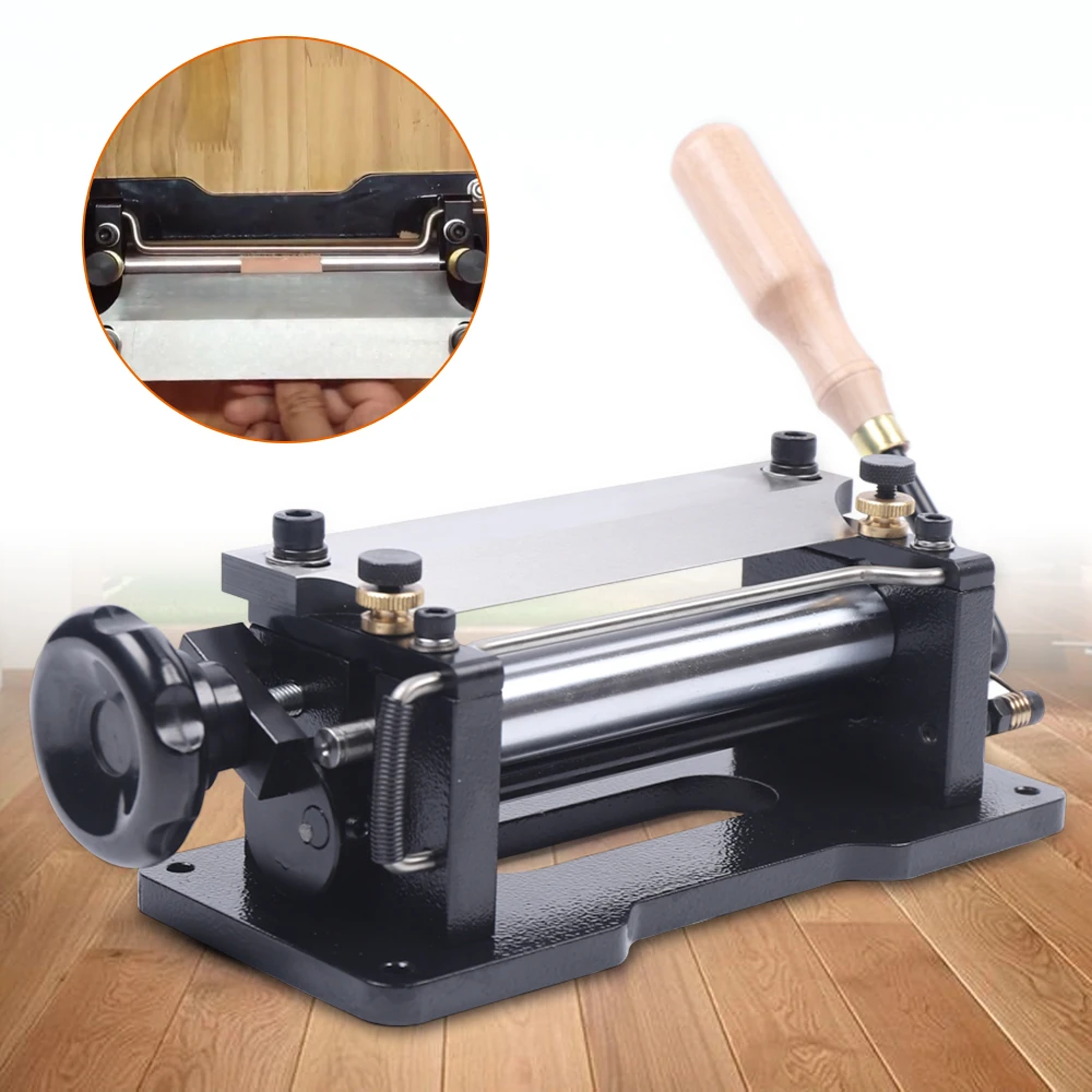 Manual Paring Peeling Machine Leather Splitter Skiver Shovel Skin Machine for Cutting Belts and Watch Straps