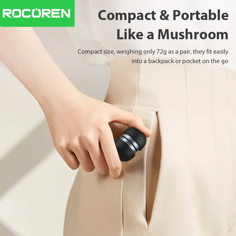 Rocoren Supporto per laptop Accessori per notebook Supporto per funghi per laptop Mini supporto magnetico per dispositivo di raffreddamento per MacBook Pro Air Staffa di supporto