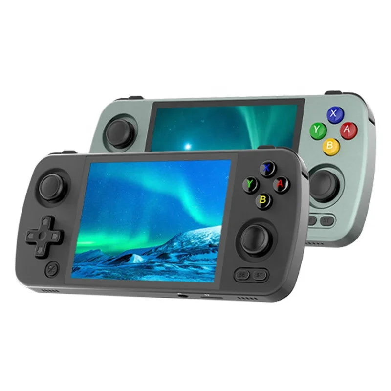 

Handheld Game Console 4 Inch IPS Touch Screen T618 CNC/Aluminum Android 12 Portable256G Retro Player 3000+Game