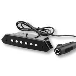 Skysonic Acoustic Guitar Pickup A710 Voice Hole Type Magnetic Induction Passive Guitar Pickup