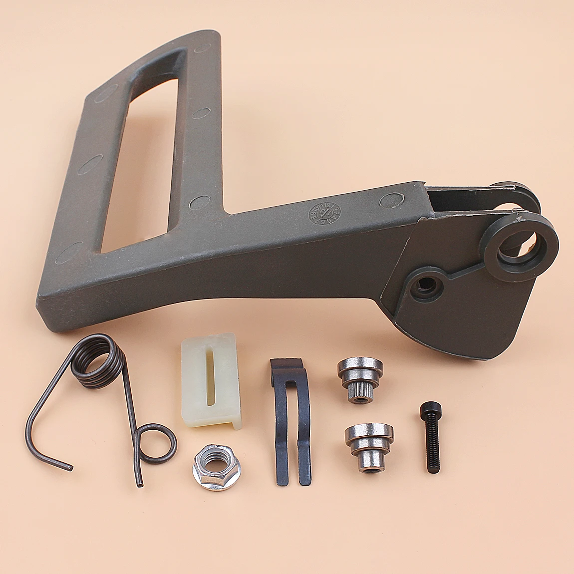 سلسلة الفرامل مقبض الربيع دليل قطاع ل Husqvarna 154 254 257 261 262 262XP motoserra بالمنشار استبدال قطع غيار