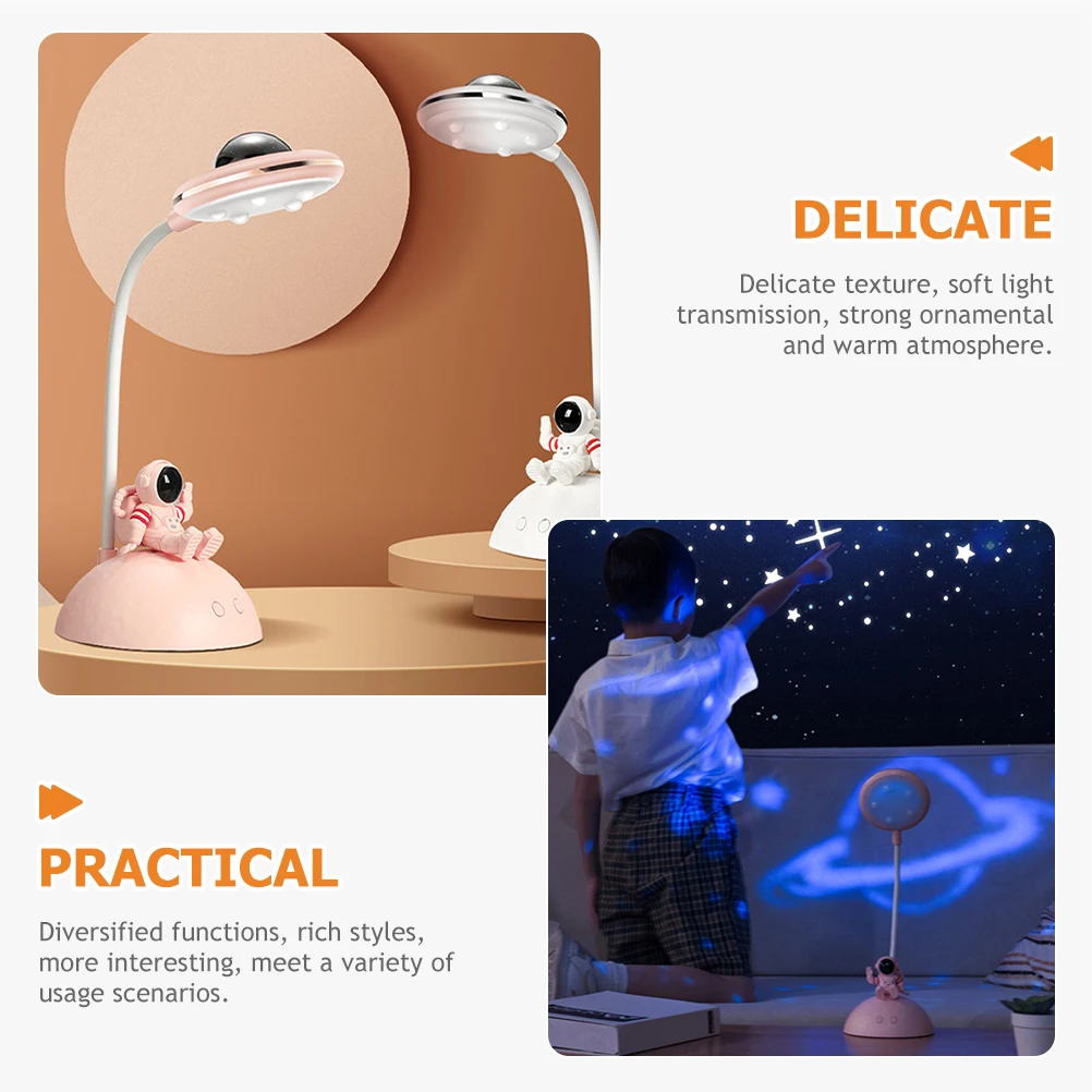 

Astronaut Projector Lamp Star Light Indoor Decor Desktop Adornment Night Party Bedroom Small Night Light