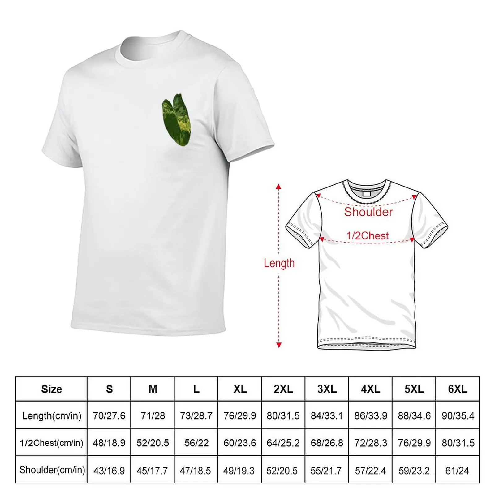 Variegated Burle Marx T-Shirt oversized graphic tee funny shirt cotton outfits for men