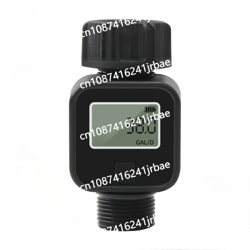 Water Flow Meter, 4 Measure Modes, ±5% High Accuracy,Flow Rate for Outdoor Garden Hose Watering, RV Water Tank Filling