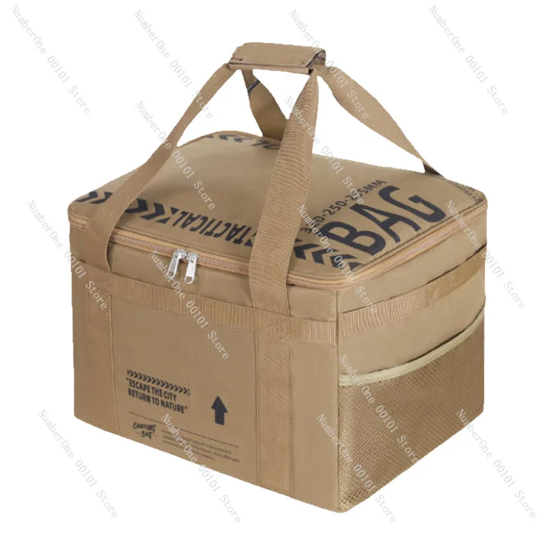 

Сумка для хранения на открытом воздухе, многофункциональная сумка для хранения большой емкости на 20 л, набор для хранения инструментов для кастрюль