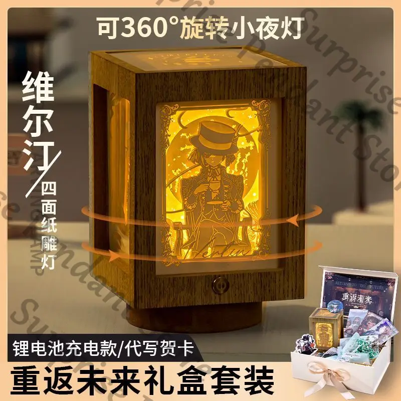 

Реверс: 1999 игра Ambitus, вырезанная из бумаги лампа Vertin Tooth Fairy, стоячий знак, значок, ночник, подарок на день рождения