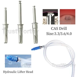 Dental Membrane Lifter Drills Fits Ossstemm Crestal Sinus CAS Hydraulic Water Pipe