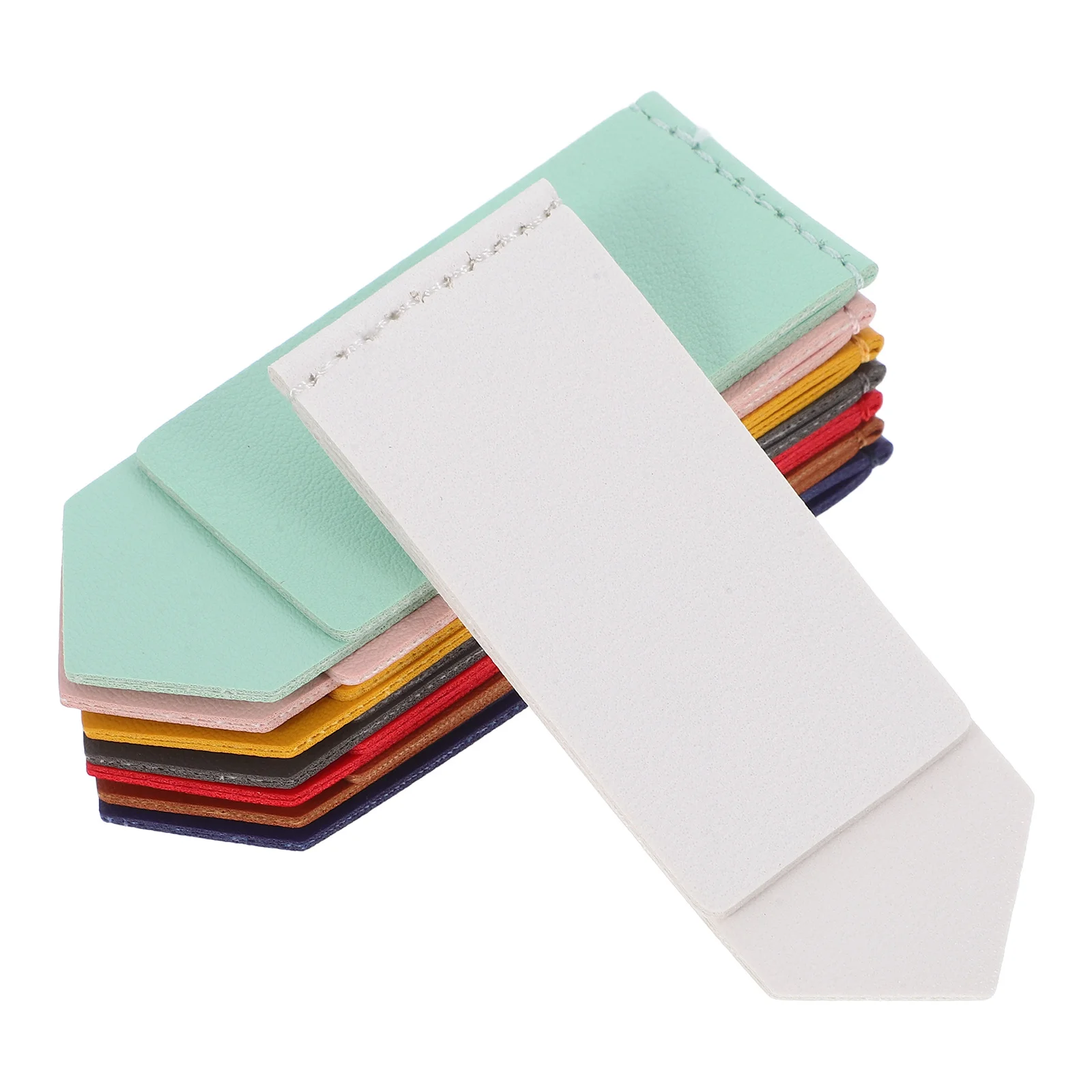 

8Pcs PU Material Bookmarks Multifunctional Elegant Page Dividers for Books Documents Ideal for Students Book Lovers Reading