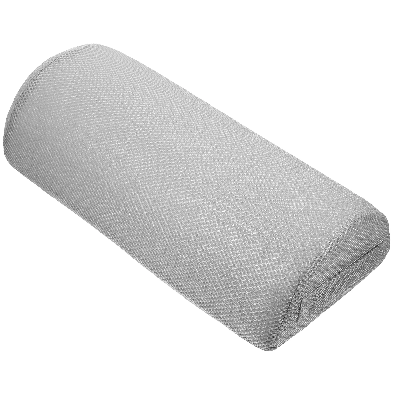 Mat Waist Support Pillow Half Round Leg Knee Pads Comfortable Bolster Orthopedic Light Grey Pillows Sleeping Office