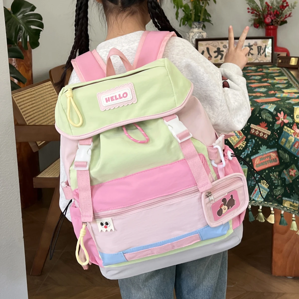 

School Bag for Primary School Girls, Large Capacity, Children's Spine Protection, Girls Aged Three to Six, 2026 New Model, First Grade, Lightweight, Boys, Color Matching
