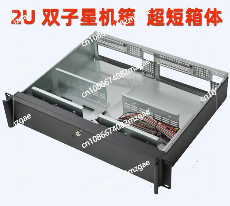 M236, 2U Mini ITX Dual System Industrial Compact Rack Mount Case