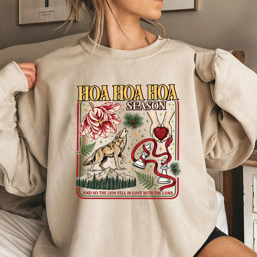 HOA HOA HOA Season Sweatshirt Twilight Inspired Shirt Forks Washington Twilight Saga Pullover Vampires Wolves Romance Sweatshirt