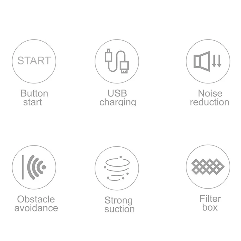 3 In1 Intelligent Sweeping Robot Vacuum Cleaner Low Noise Floor Sweeper Rechargeable Automatic Home Office Vacuum Carpet Cleaner