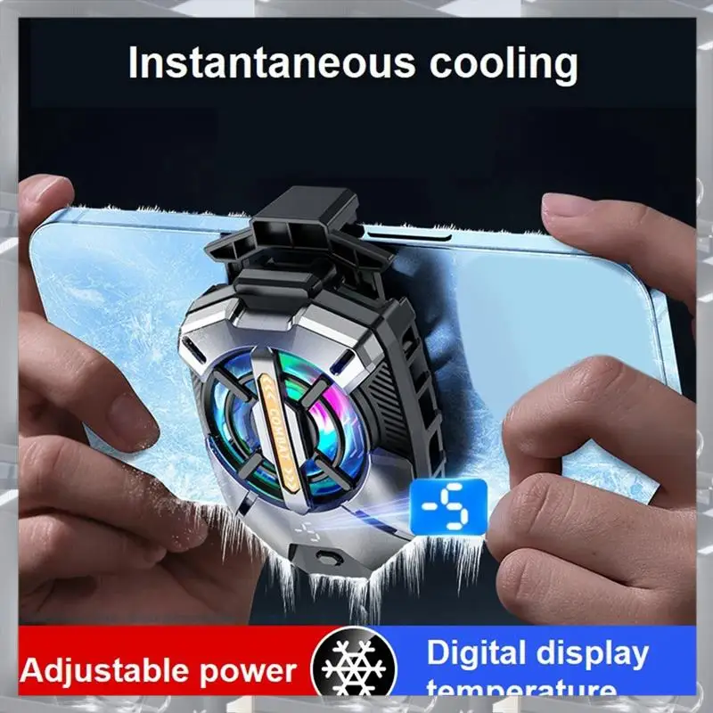 

FS09 Полупроводниковый зажим для радиатора мобильного телефона, бесшумный охладитель, рассеивание тепла, задний зажим, бесшумный охладитель, рассеивание тепла