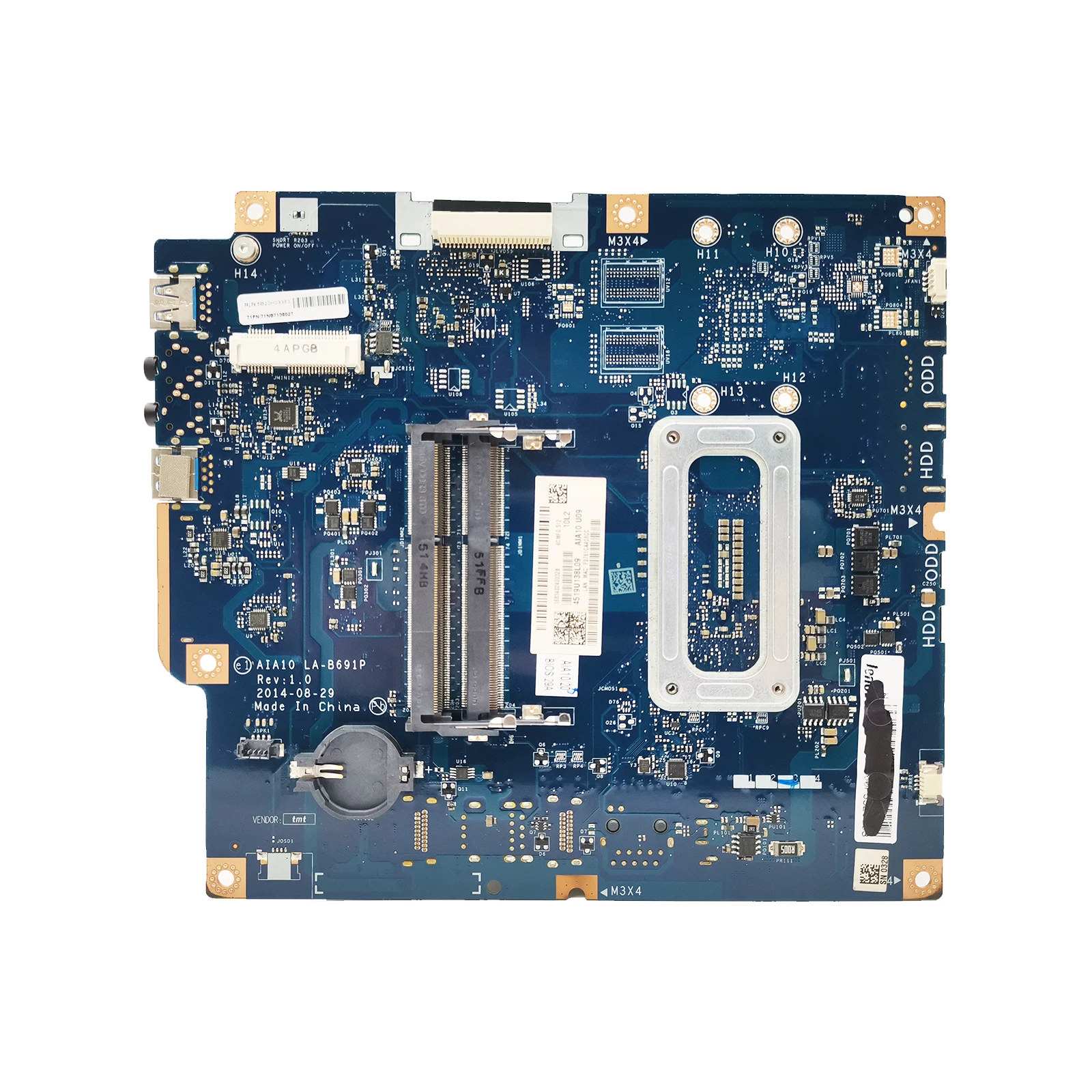 AKEMY AIA10 LA-B691P para Lenovo C2030 C20-30 placa base para ordenador portátil con CPU 3558U completamente probada