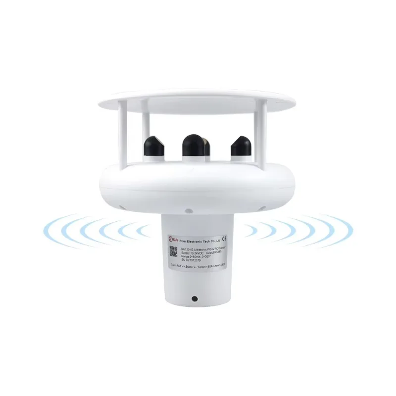Sensor RK120-03 Waterproof Measurement Compact Rs485 Weather Station Anemometer Wind Speed Direction Sensor