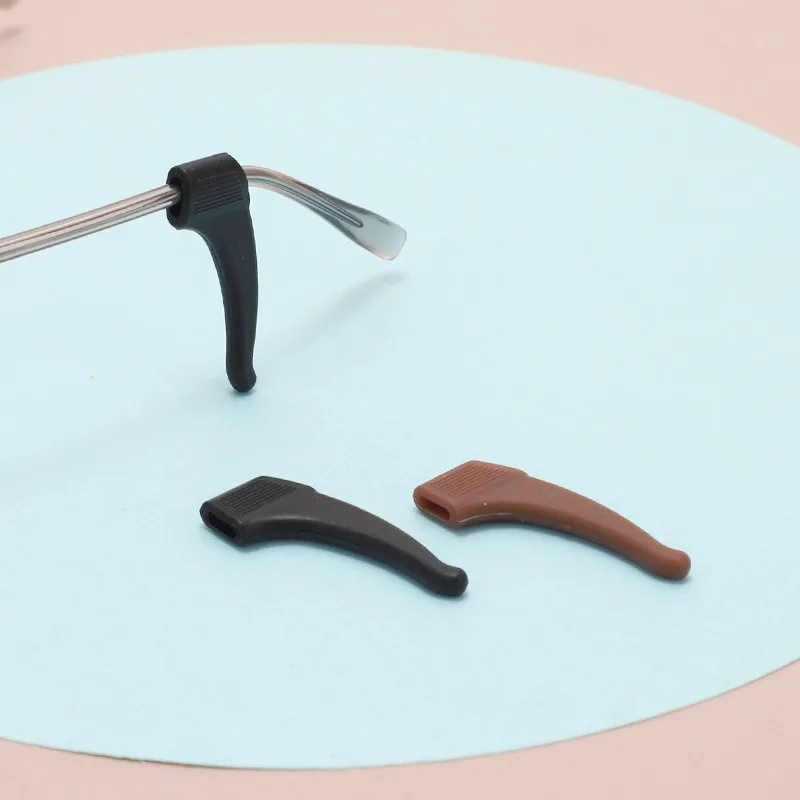 Doing Exercise Anti Slip Ear Hook Silicone Glasses Anti-skid Cover Accessories Glasses Legs Fixed Eyes Anti-drop Holder Cover