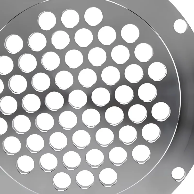 Stainless steel 304 surface treatment, high-pressure corrosion-resistant horizontal customized size tube plate