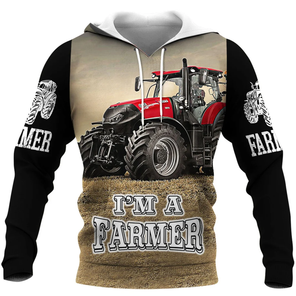 

CLOOCL Men Hoodie Farmer I M A Farmer 3D Graphics Printed Women Pullover Hooded Sweatshirt Fashion Hooded Jacket Drop Shipping