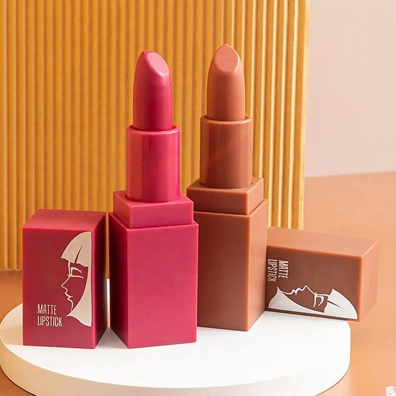 BSIMONE 3.6g Matte Lipstick Velvet Lip Color, Smooth, Waterproof, Long-Lasting Color Lip Makeup