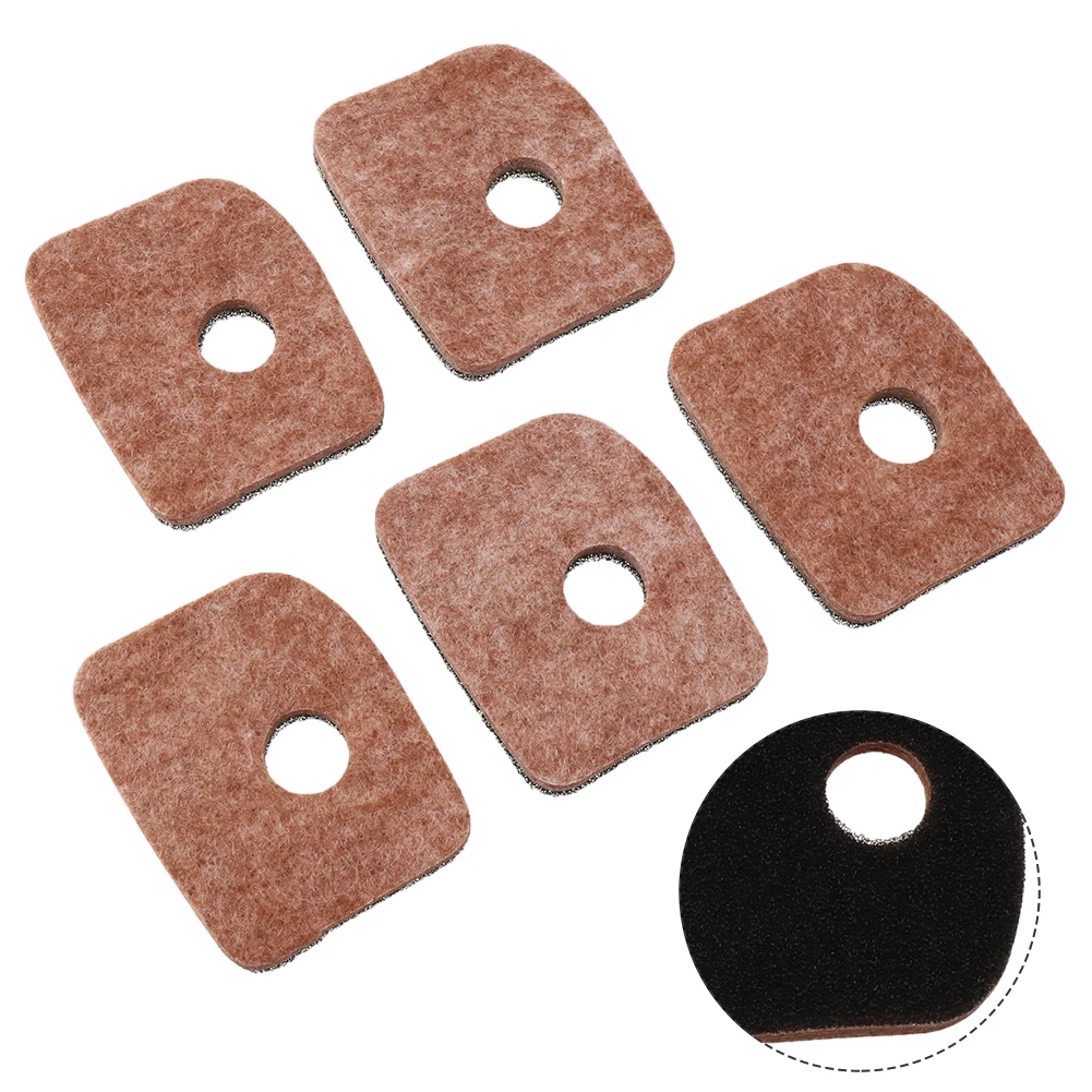 Accesorios de jardín filtro de aire herramientas eléctricas de jardín SH56 esponja gris 5 uds filtro de esponja de jardín de espuma limpia negra para el hogar