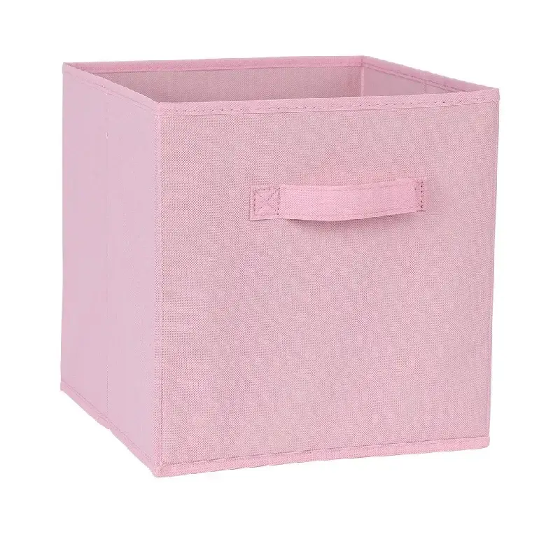 Non Woven Storage Box with Handles Foldable Fabric Storage Cube Colorful Organizer for Clothes Toys Books Shelves Closet Nursery - Image 24