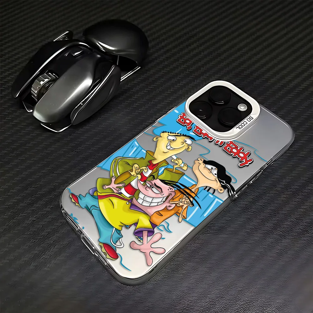 Cartoon E-Ed Edd N Eddy Phone Case for Xiaomi Redmi Note 7 8 9 9S 10 11 12 13 14 Pro Plus 4G 5G Anti Fall Matte Back Cover