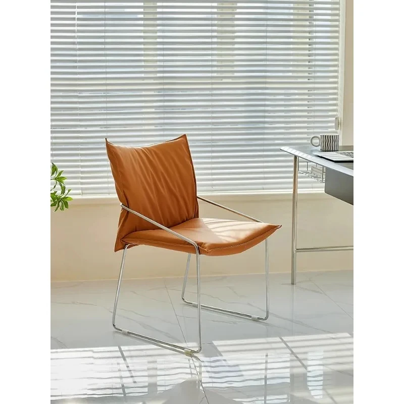 

Light Modern Single Chair – Simple Design, as Dining Chair, Office Chair, Leisure Chair, Space-Saving, Small A