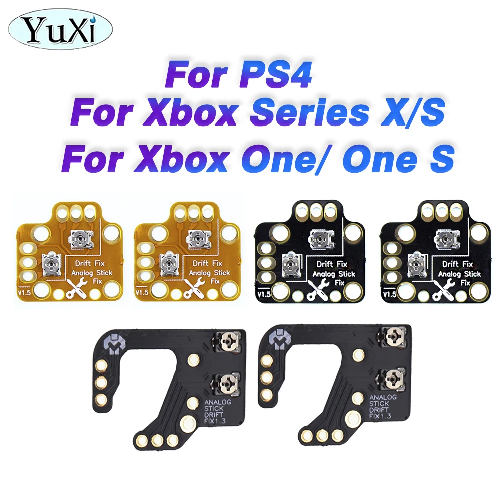 

YuXi 2Pcs Analog Stick Drift Fix PCB Flex For PS4 For Xbox Series X S Gamepad Joystick Calibration Board For Xbox One S Module