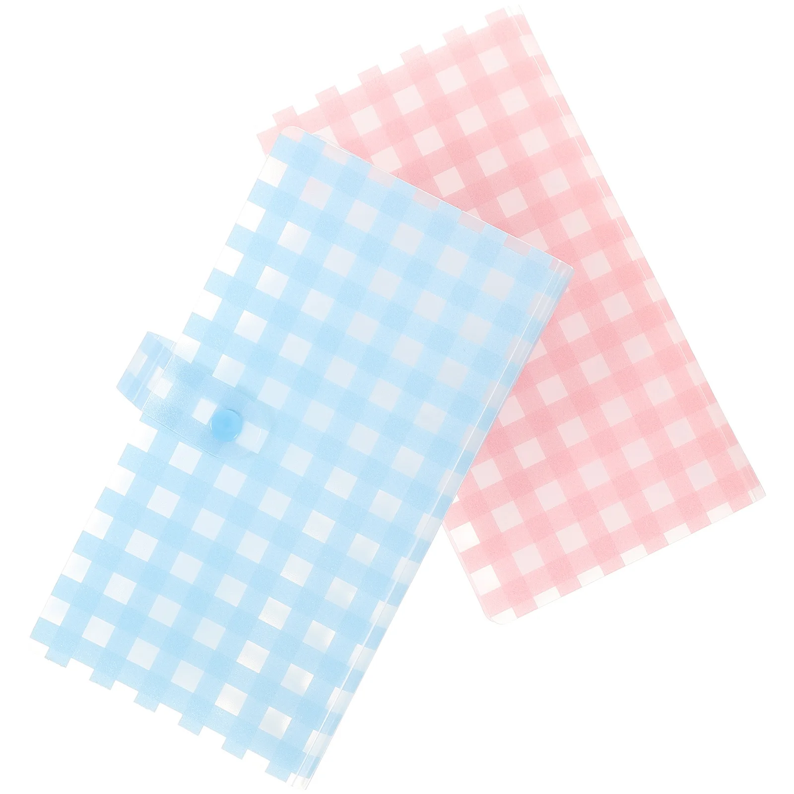 2Pcs Nail Art Sticker Album Reusable Sticker Storage Book Multi-Page Blank Binder for Organizing Decals and Notes