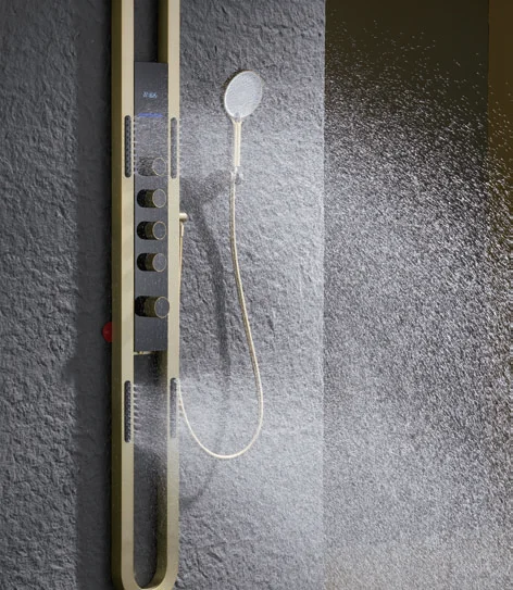 Luxury Modern New Design Smart Thermostatic Bathroom Shower System European Style Shower Set for Home and Hotel Bathroom