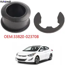 For Hyundai ELantra Automatic high quality plastic Transmission Shift Shifter Cable Bushing replacement 33820-02370B 3382002370B