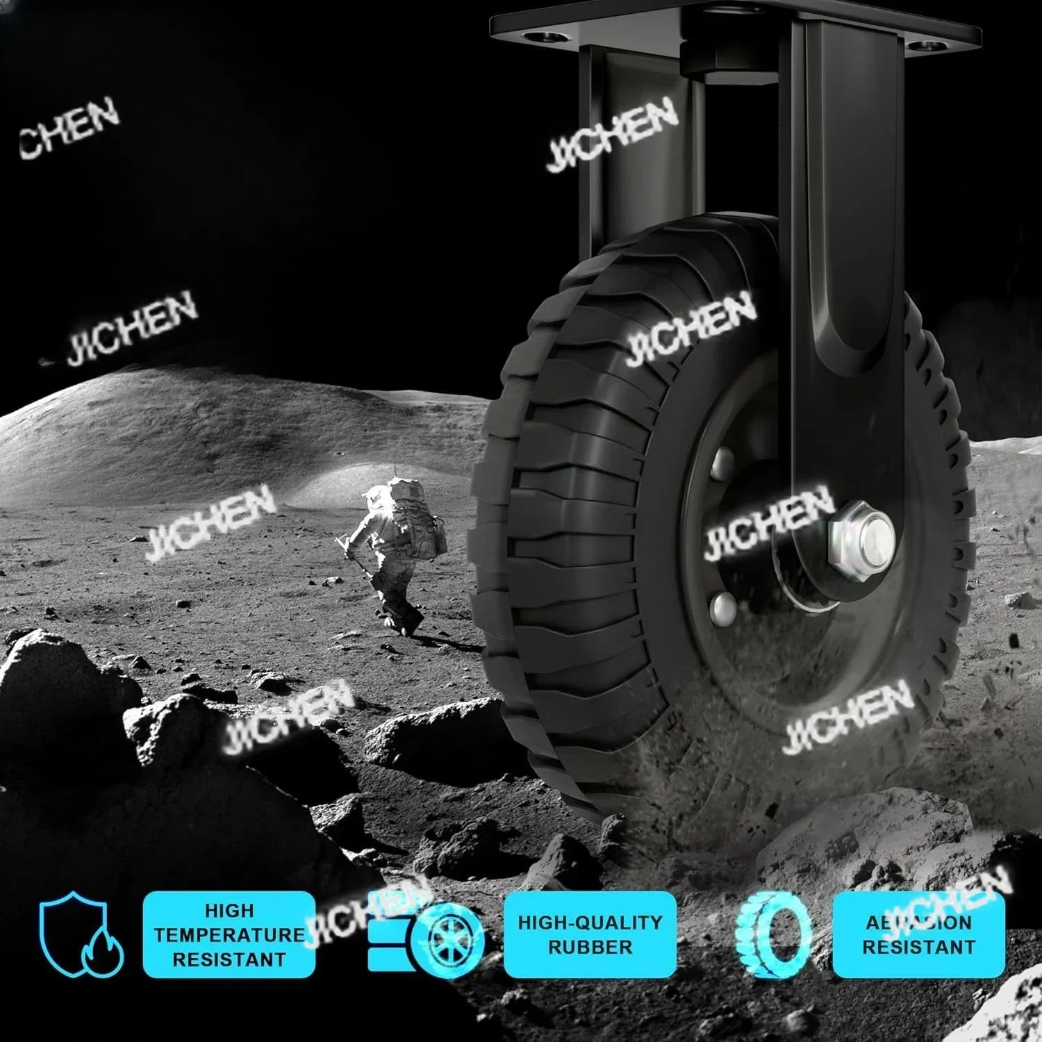 

HZ 5-дюймовый (около 12,7 см) дверное колесо, дверное колесо для забора, подходит для деревянных или металлических трубных дверей
