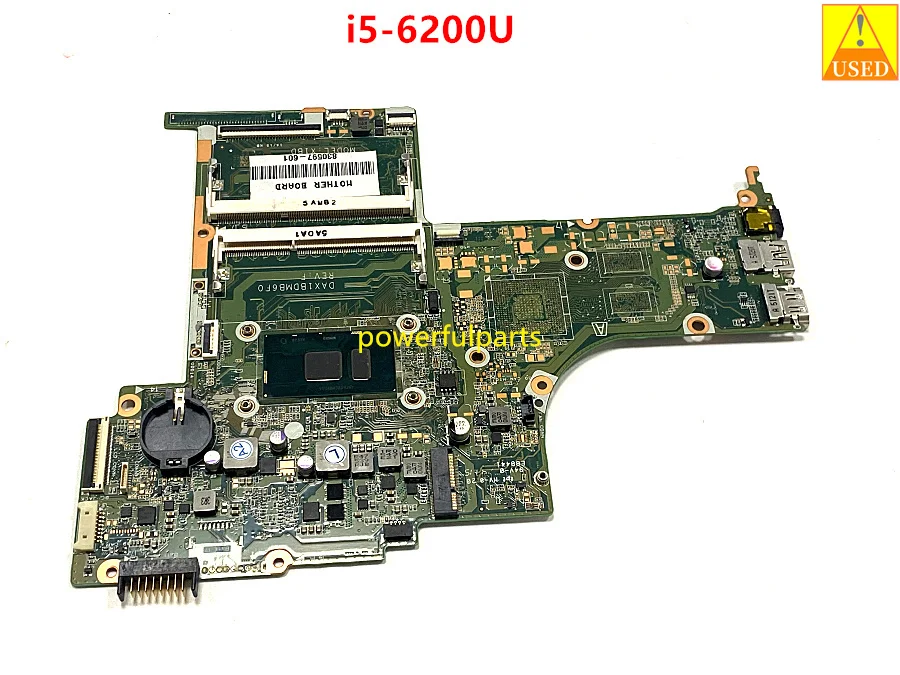 

for PAVILION TPN-Q159 15-AB motherboard DAX1BDMB6F0 830597-601 830597-501 830597-001 i5-6200u used working good